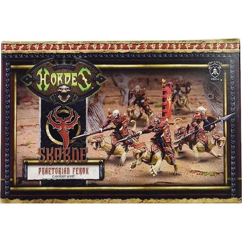 Privateer Press - Hordes - Skorne - Praetorian Ferox Cavalry Unit - PIP 74080