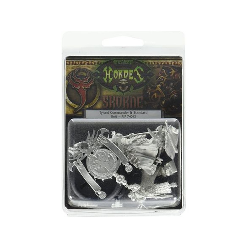 Privateer Press - Hordes - Skorne - Tyrant Commander and Standard Bearer - PIP 74043