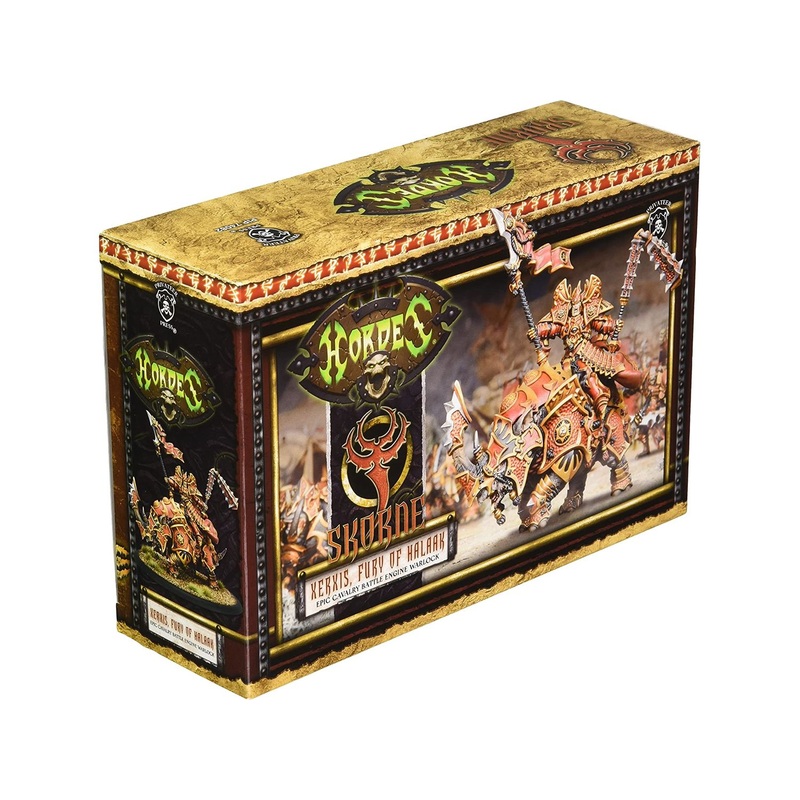 Privateer Press - Hordes - Skorne - Xerxis - Fury of Halaak Battle Engine Warlock - PIP 74082