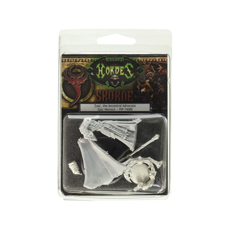 Privateer Press - Hordes - Skorne - Zaal - the Ancestral Advocate Epic Warlock - PIP 74088