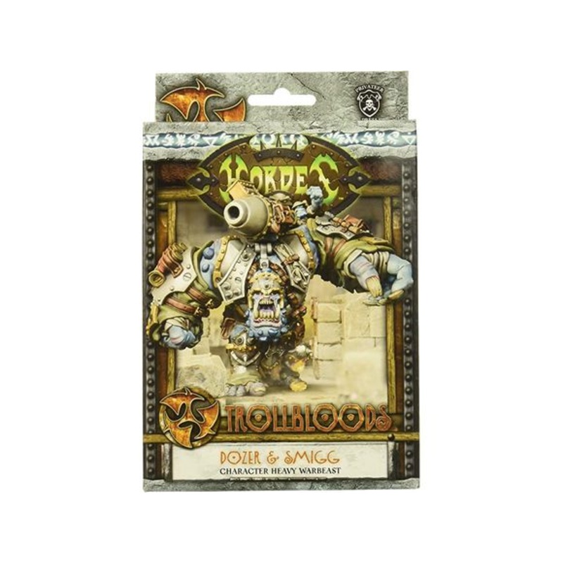 Privateer Press - Hordes - Trollbloods - Dozer - Smigg Heavy Warbeast - PIP 71086