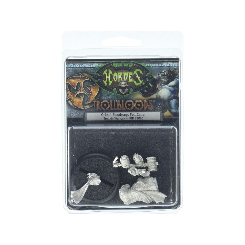 Privateer Press - Hordes - Trollbloods - Grissel Bloodsong - Fell Caller Warlock - PIP 71066