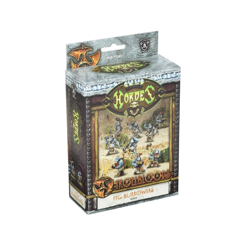 Privateer Press - Hordes - Trollbloods - Pyg Burrowers Unit - PIP 71081
