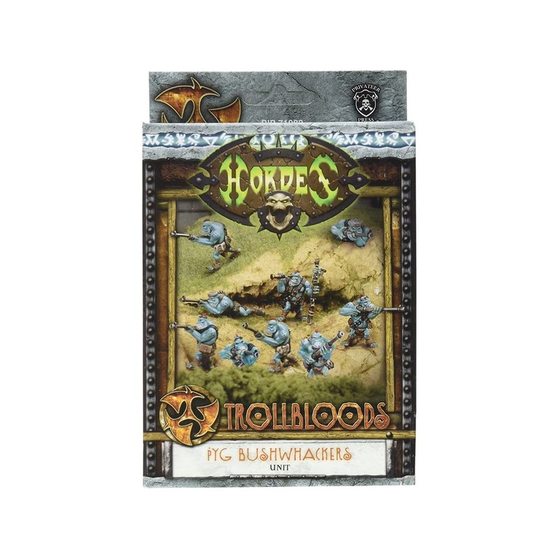 Privateer Press - Hordes - Trollbloods - Pyg Bushwhackers Unit - PIP 71082
