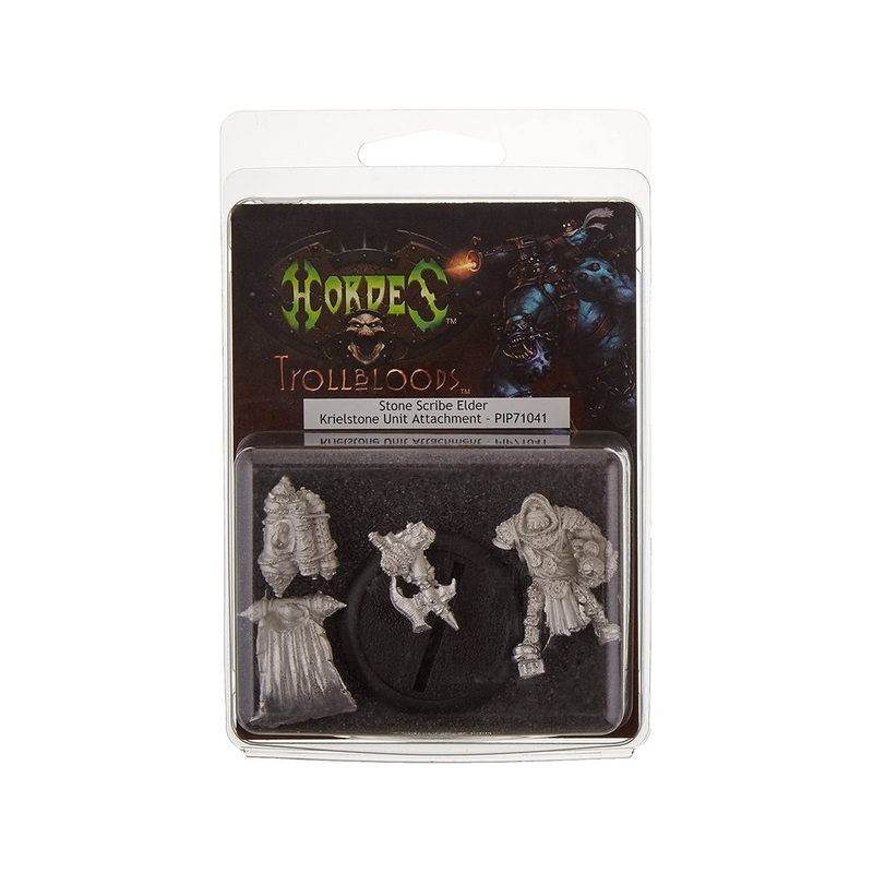 Privateer Press - Hordes - Trollbloods - Stone Scribe Elder Trollkin Unit - PIP 71041