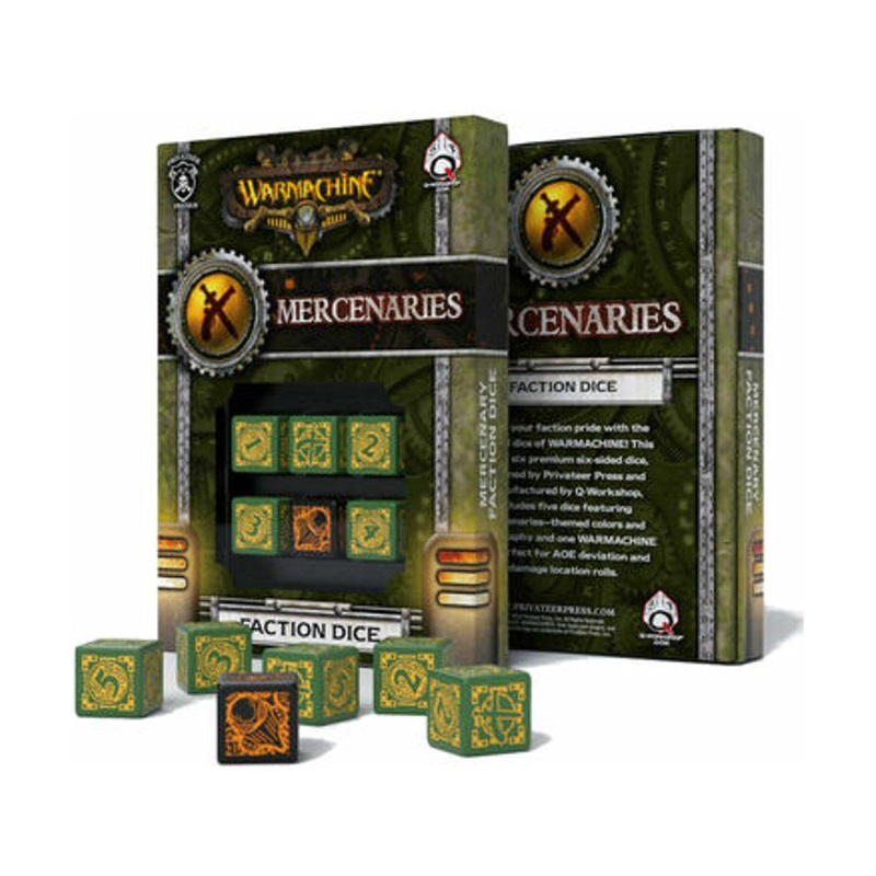 Privateer Press - Mercenaries Faction Dice