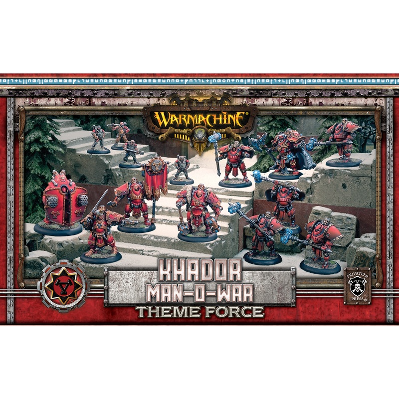 Privateer Press - Warmachine - Khador - Khador Man-O-War Theme Force Box - PIP 33135