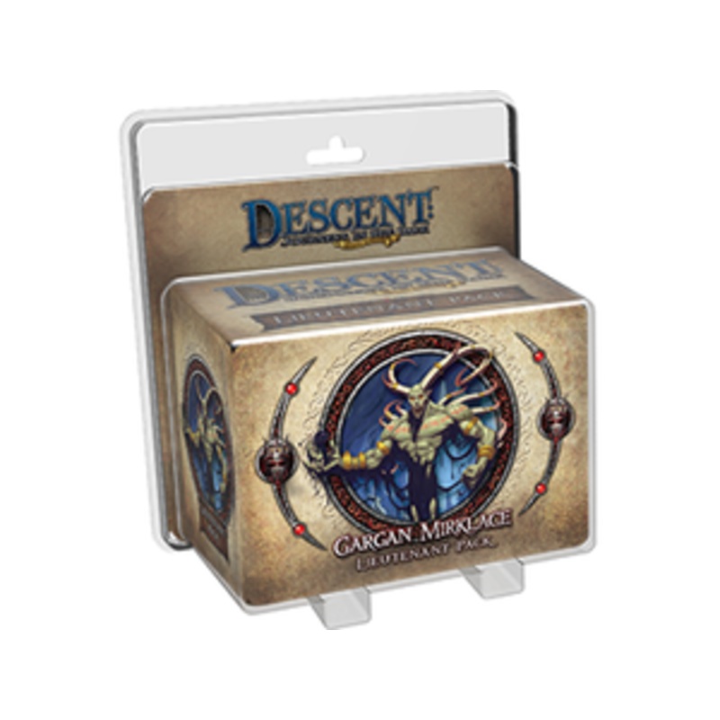 Fantasy Flight Games - Descent - Journeys In The Dark - Gargan Mirklace - Lieutenant Pack