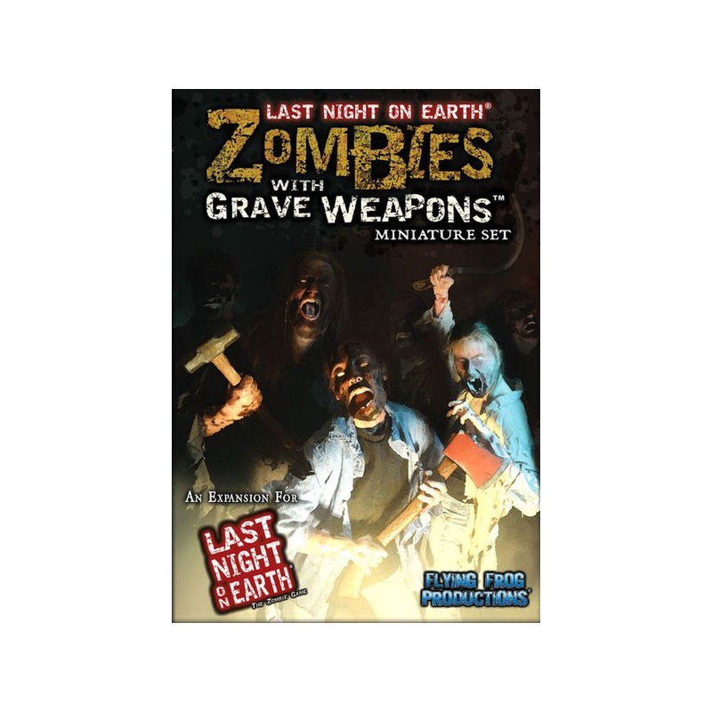 Flying Frog Productions - Last Night On Earth - Zombies With Grave Weapons - Miniature Set