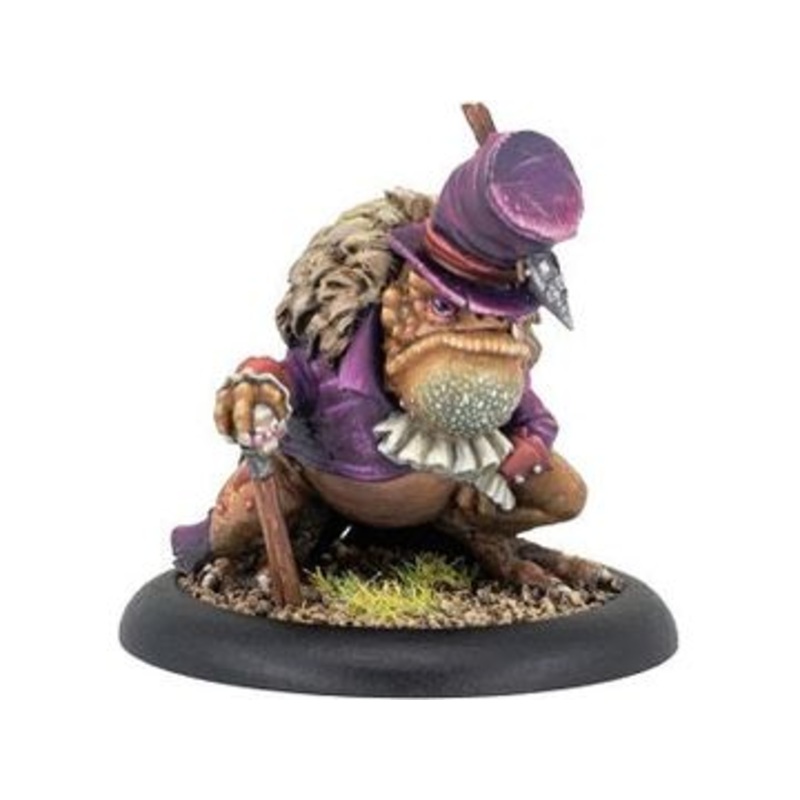 Privateer Press - Hordes - Grymkin The Wicked Harvest - Baron Tonguelick Lord of Warts Solo Blister - PIP 76032
