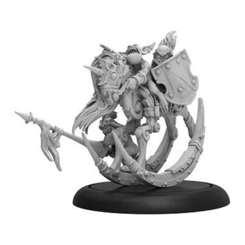 Privateer Press - Hordes - Grymkin The Wicked Harvest - Neigh Slayer Warhorse Command Attachment Blister - PIP 76035