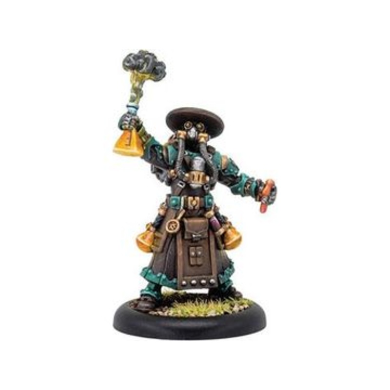 Privateer Press - Warmachine - Golden Crucible - Aurum Adeptus Syvestro - Crucible Guard Warcaster - PIP 37002