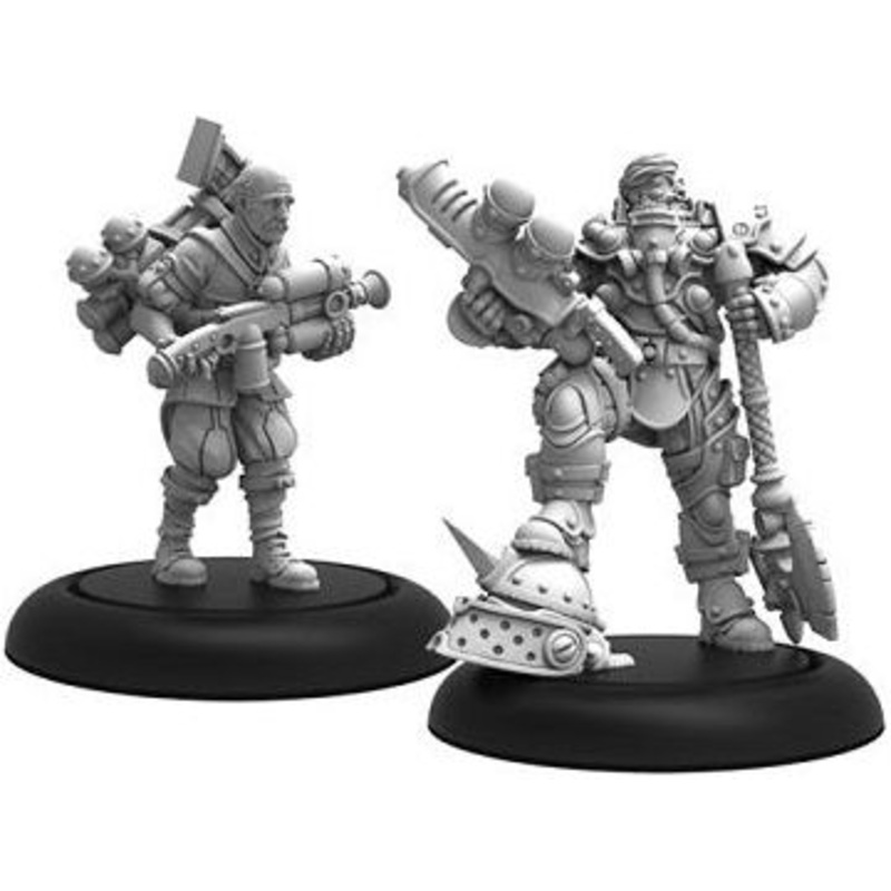 Privateer Press - Warmachine - Golden Crucible - Marshal General Baldwin Gearheart - Mr - Clogg - PIP 37015