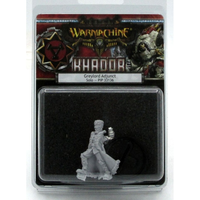Privateer Press - Warmachine - Khador - Greylord Adjunct - Warcaster Attachment  - PIP 33136