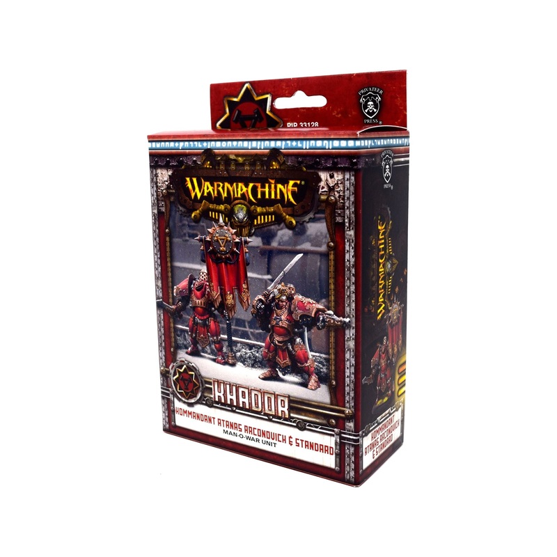 Privateer Press - Warmachine - Khador - Kommandant Atanas Standard Unit Box - PIP 33128