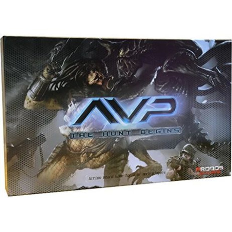 Prodos Games - AVP Alien vs. Predator - The Hunt Begins Action Board Game