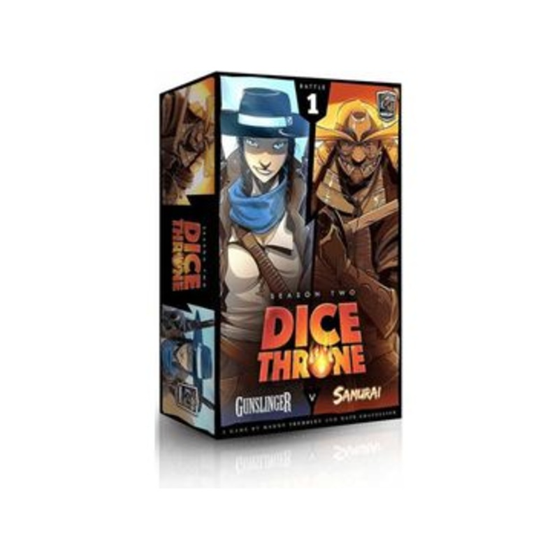 Roxley Games - Dice Throne - Season 2 Battle 1 - Gunslinger vs Samurai