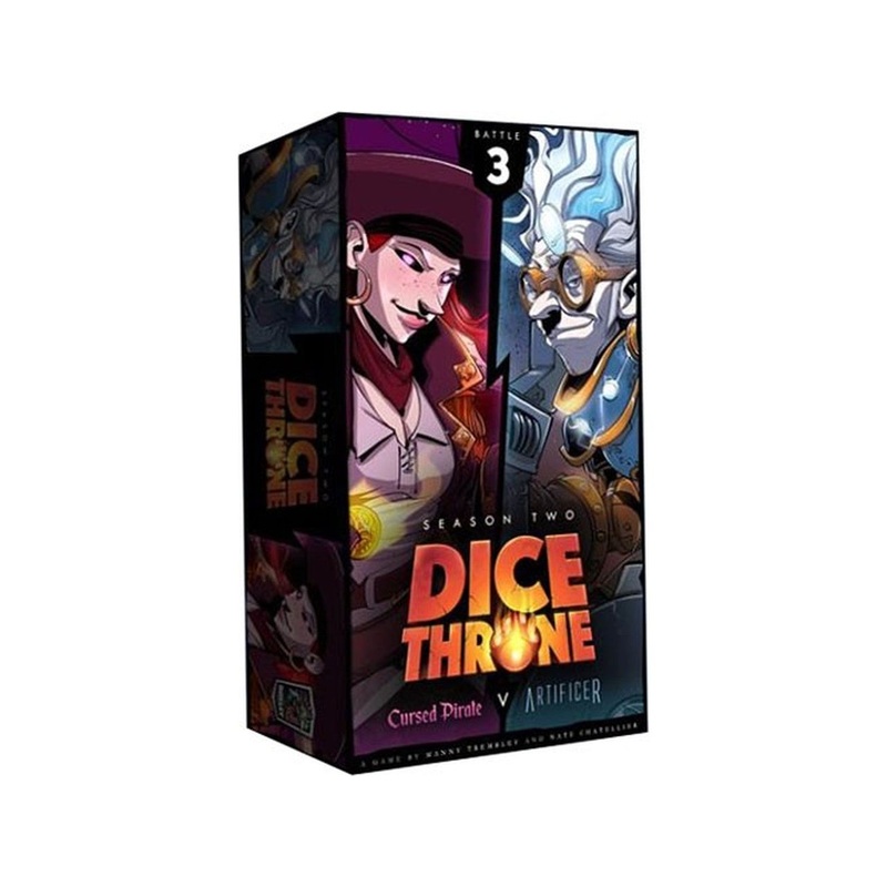 Roxley Games - Dice Throne - Season 2 Battle 3 - Cursed Pirate vs Artificer