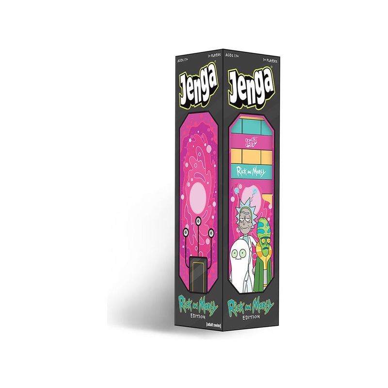 Usaopoly - Jenga - Rick and Morty Edition