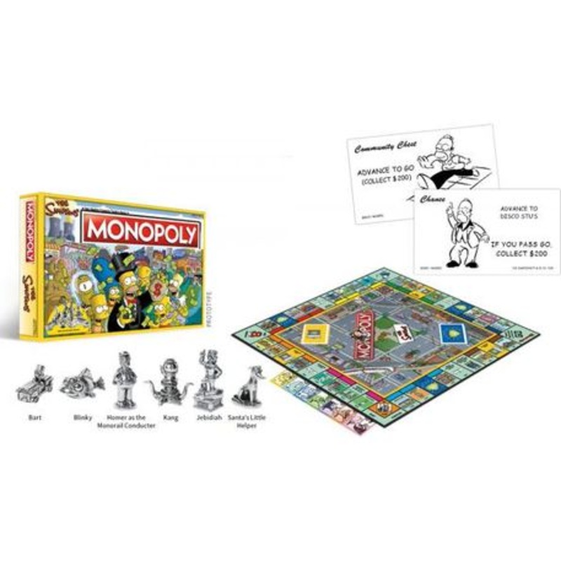 Usaopoly - Monopoly - The Simpsons