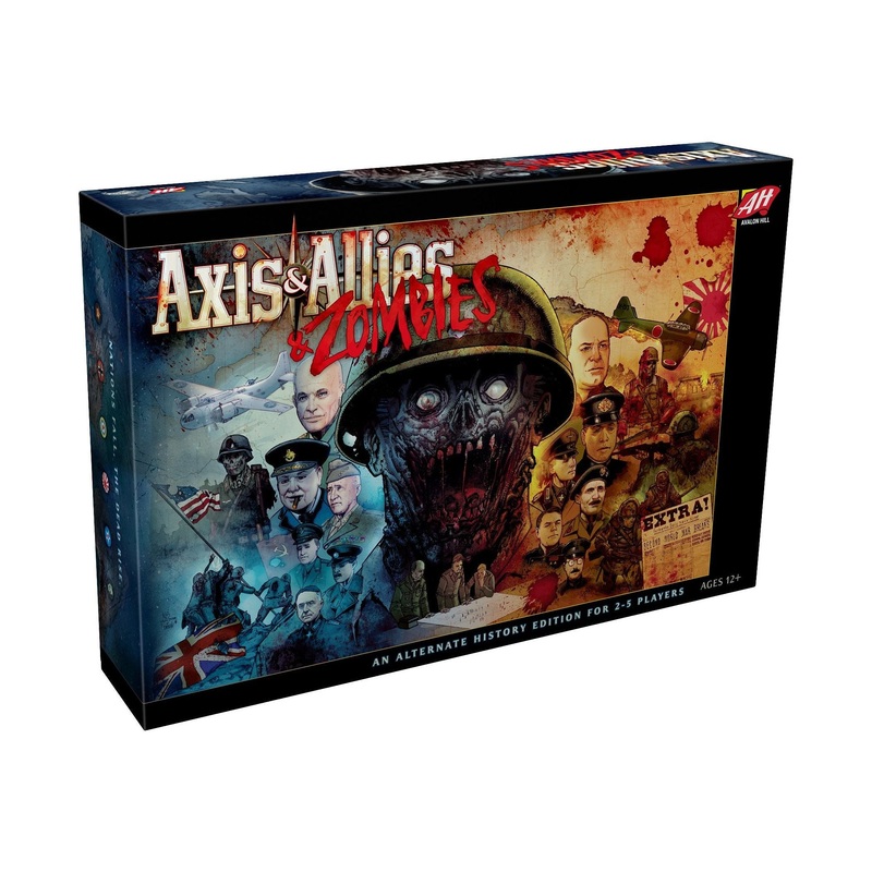 Avalon Hill - Axis and Allies - Zombies - Board Game