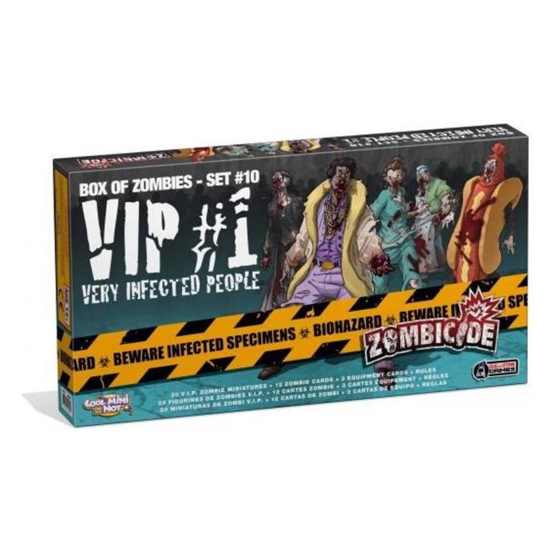 Cool Mini or Not - Zombicide - Box of Zombies - 9 - VIP - 1 Very Infected People