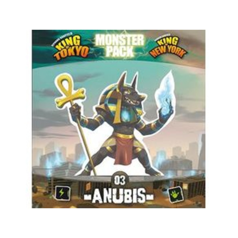 Iello Games - King of Tokyo - New York - Anubis Monster Pack