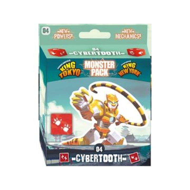 Iello Games - King of Tokyo - New York - Cybertooth Monster Pack
