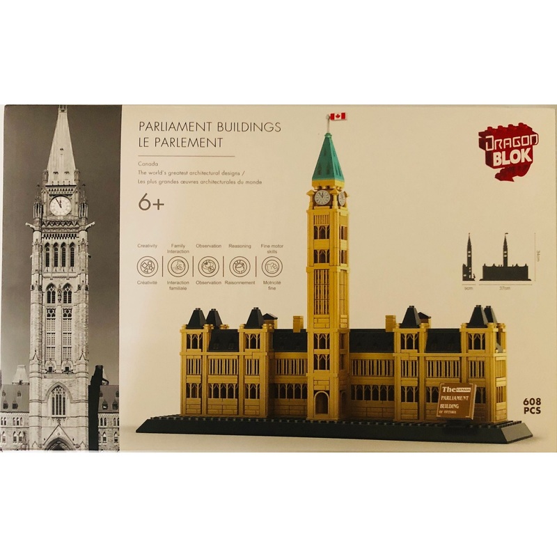 Import Dragon - Dragon Blok - Parliament Building - Building Blocks Model
