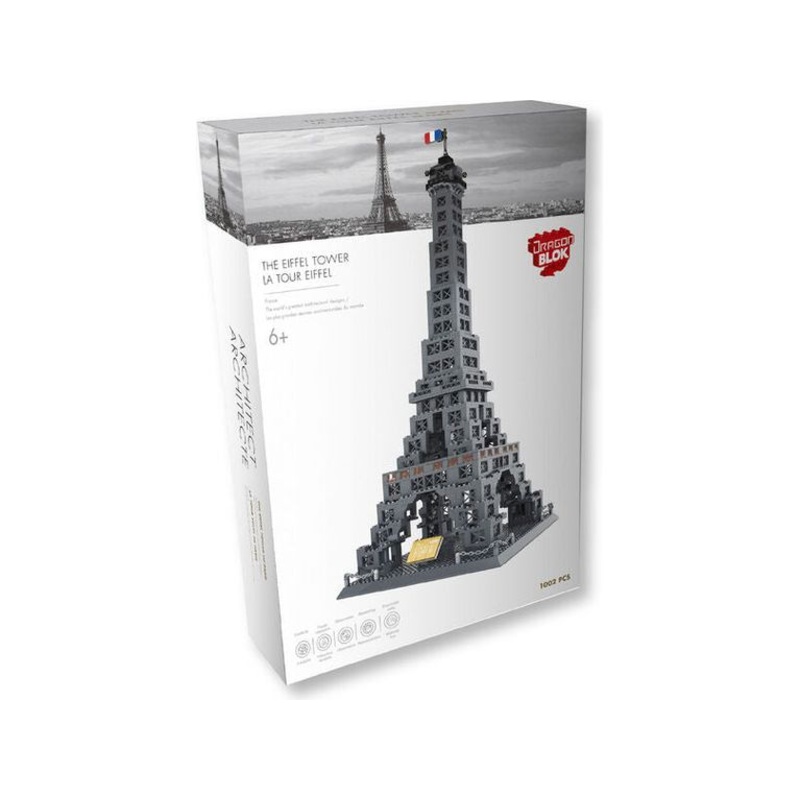 Import Dragon - Dragon Blok - The Eiffel Tower - Building Blocks Model