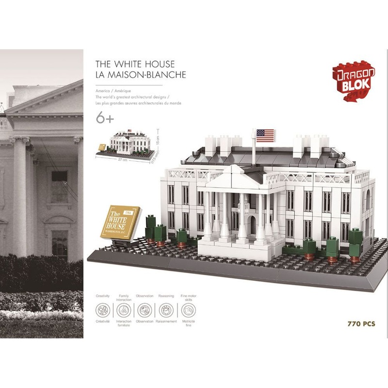 Import Dragon - Dragon Blok - The White House - Building Blocks Model
