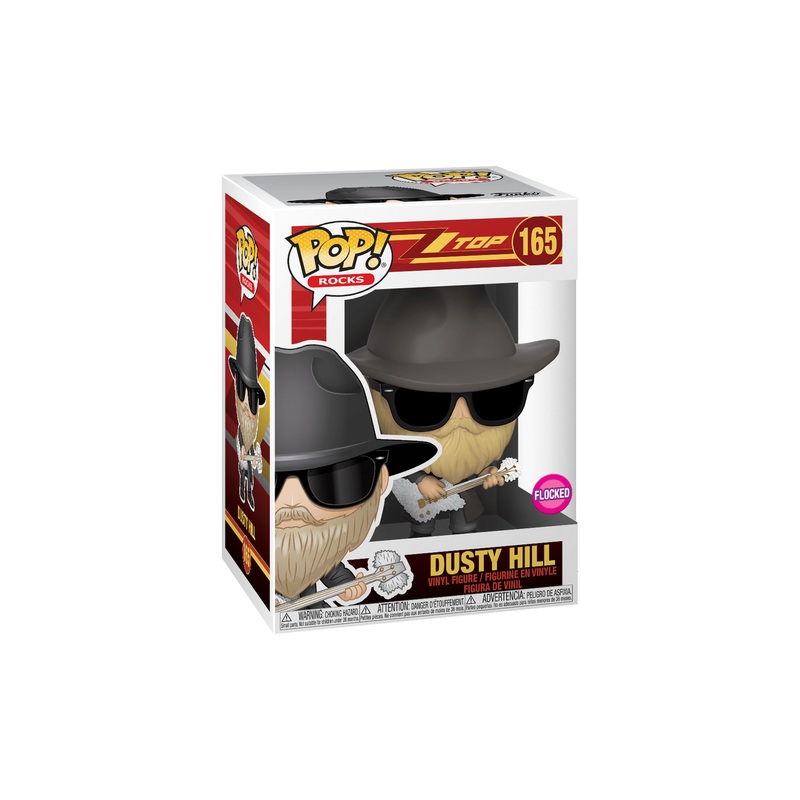 POP! - Music - Zz Top - Dusty Hill - Flocked