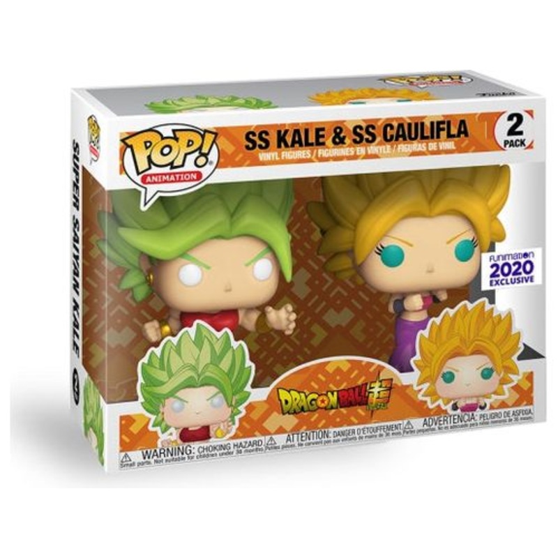 POP! - Television - Dragon Ball Super - SS Kale and SS Caulifla
