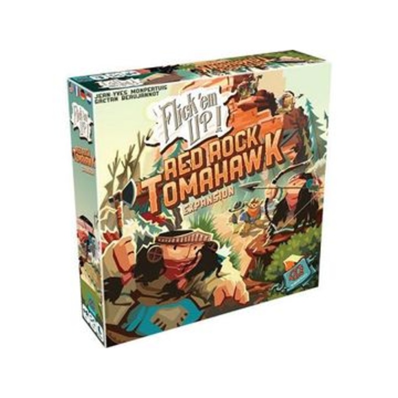 Pretzel Games - Flick em Up - Red Rock Tomahawk Expansion