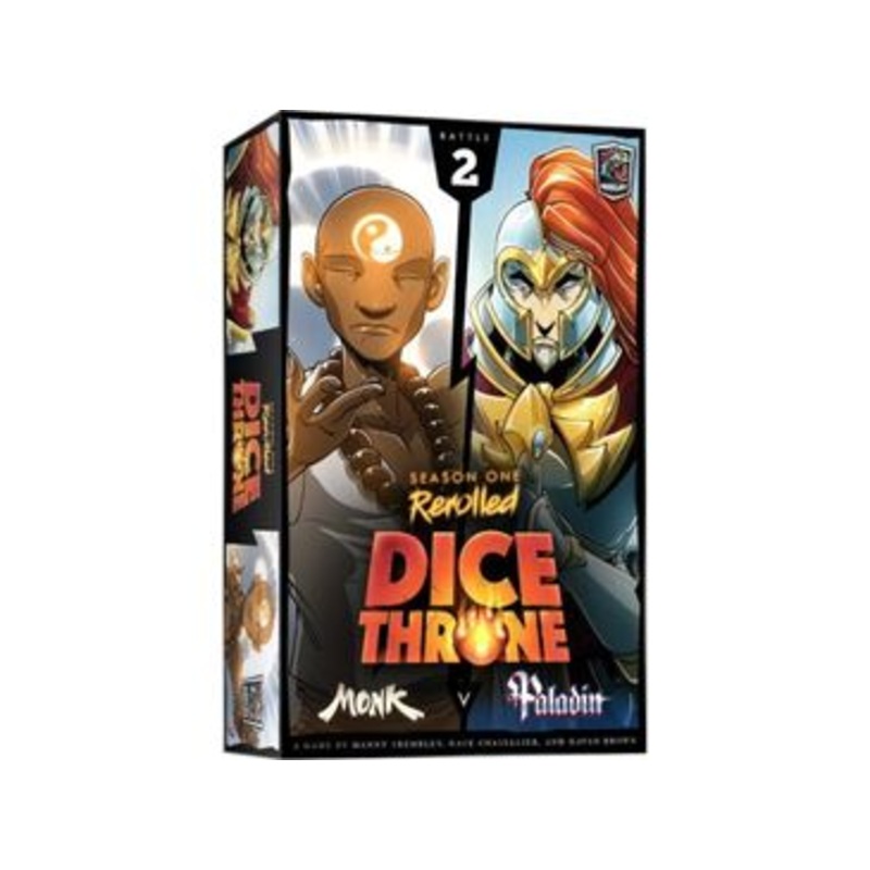 Roxley Games - Dice Throne - Season 1 - Box 2 - Re-Rolled - Monk vs Paladin