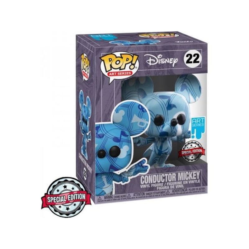 POP! - Movies - Art Series - Disney - Conductor Mickey Mouse