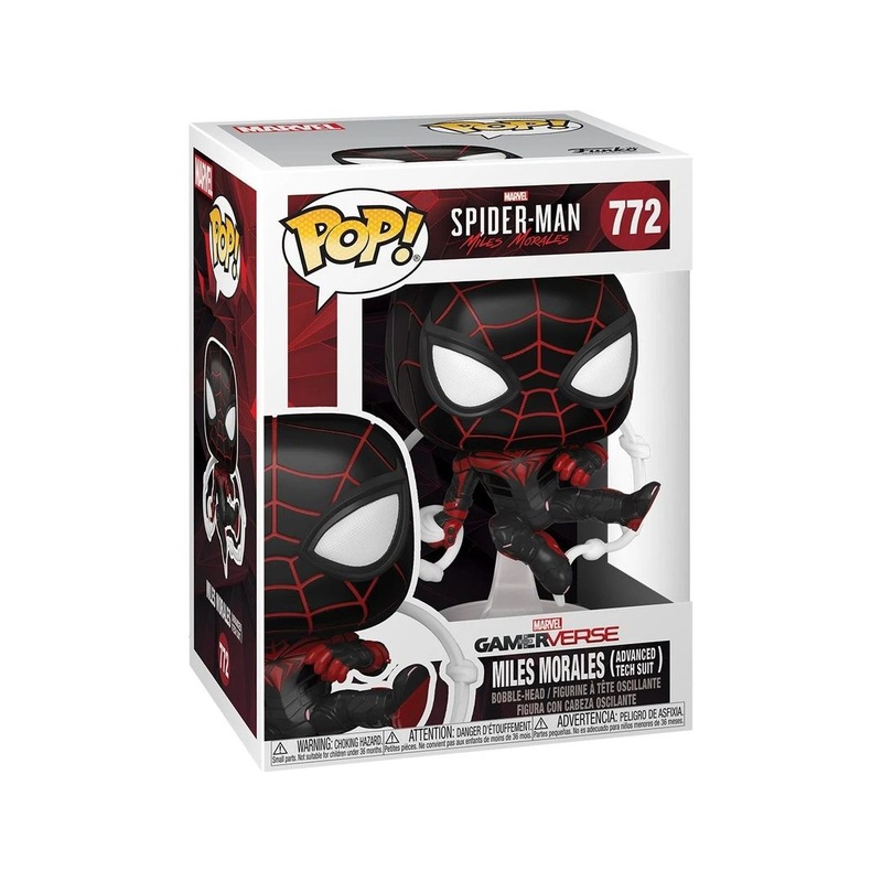 POP! -  Movies - Marvel Spider-Man Miles Morales - Miles Morales Advanced Tech Suit - Gamerverse
