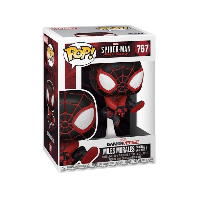 POP! -  Movies - Marvel Spider-Man Miles Morales - Miles Morales Bodega Cat Suit - Gamerverse