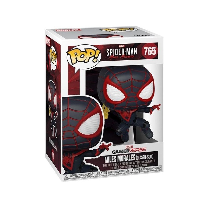 POP! -  Movies - Marvel Spider-Man Miles Morales - Miles Morales Classic Suit - Gamerverse