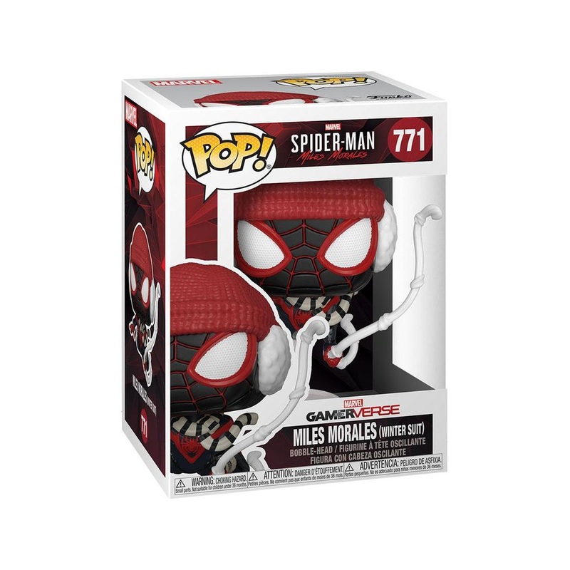 POP! -  Movies - Marvel Spider-Man Miles Morales - Miles Morales Winter Suit - Gamerverse