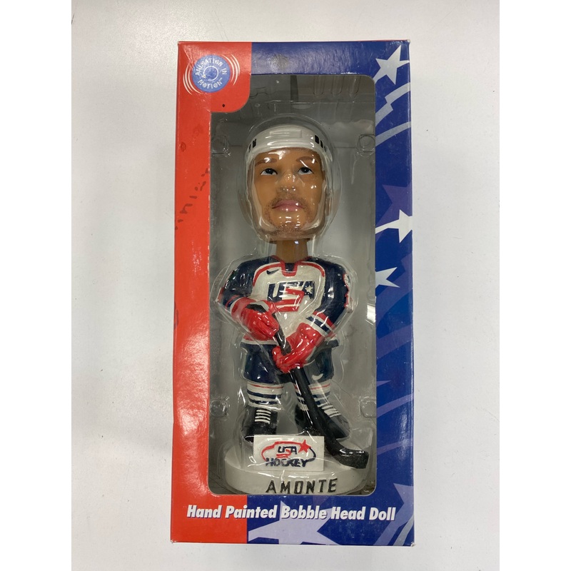 Bobble Dobbles - 2001 - Team USA - Tony Amonte Hand Painted Bobble Head