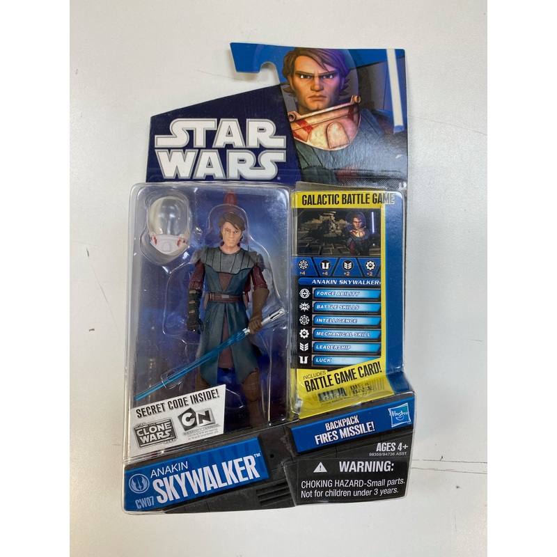 Hasbro - Star Wars - Clone Wars Animated Series - Anakin Skywalker Space Suit - Action Figure - CW07