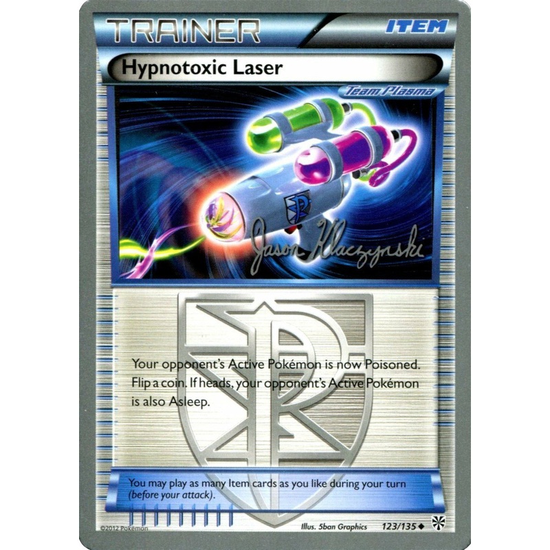 Hypnotoxic Laser (123/135) (Darkrai Deck - Jason Klaczynski) [World Championships 2013]