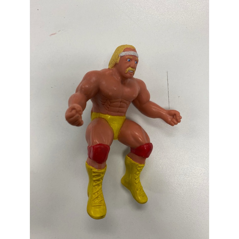 LJN - 1985 - WWF/WWE Wrestling Superstars - Hulk Hogan - Finger Puppet Figure *Loose*