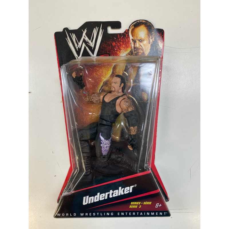 Mattel - 2010 - WWE - Undertaker - Series 3 - 7" Action Figure - R0018 *Damaged Box*