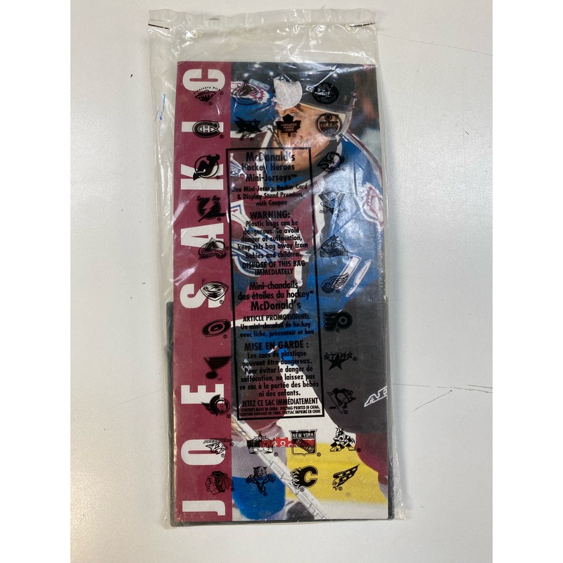 McDonalds - 2003 - NHL - Colorado Avalanche - Joe Sakic - Mini Jersey