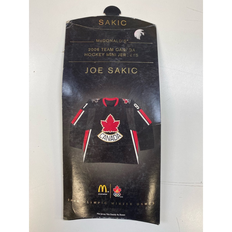 McDonalds - 2006 - Olympic Team Canada - Joe Sakic - Mini Jersey