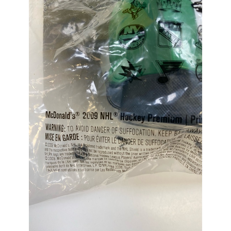 McDonalds - 2009 - NHL - Vancouver Canucks - Roberto Luongo - Mini Helmet Sealed
