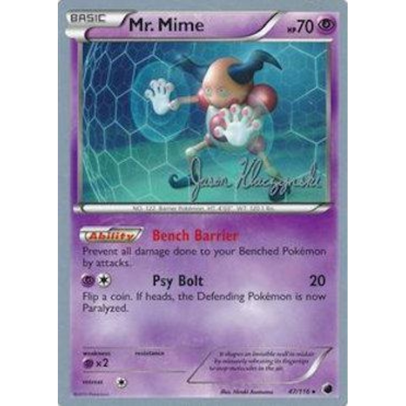 Mr. Mime (47/116) (Darkrai Deck - Jason Klaczynski) [World Championships 2013]