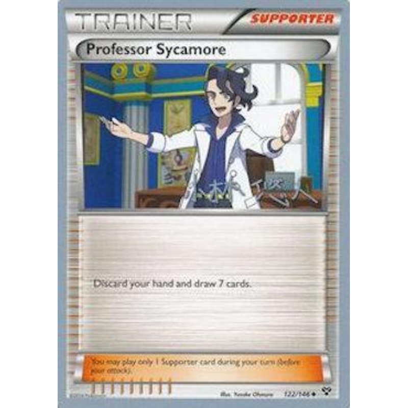 Professor Sycamore (122/146) (Plasma Power - Haruto Kobayashi) [World Championships 2014]